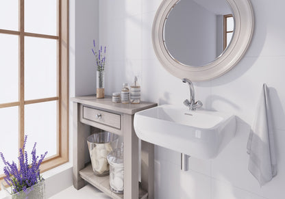 Deante TENO Waschbeckenarmatur Zweigriffarmatur lang Chrom