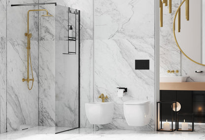 Deante HIACYNT Toilettendeckel mit Absenkautomatik sanft schließend Weiß