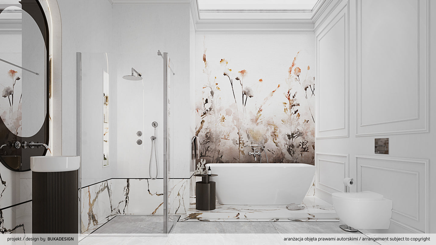 Deante KERRIA PLUS Duschwand Seitenwand 100 x 200 cm Chrom