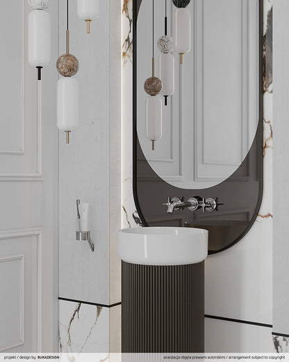 Deante SILIA Zahnputzbecher Wandmontage Chrom