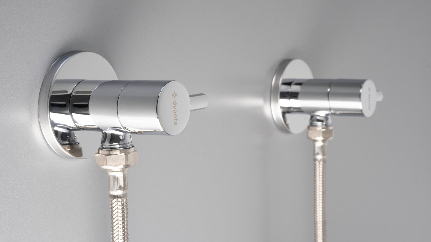 Deante Anschlusschlauch für Armaturen M10 3/8'' 65 cm lang Edelstahl