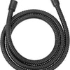 Deante Duschschlauch geflochten mit Anti-Twist-System 150 cm Schwarz