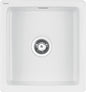 Deante SABOR Keramik-Spülbecken 1-Becken Unterbau geeignet 45 x 47,5 cm Weiß