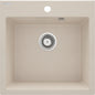 Deante EVORA Granitspüle 50 x 50 cm 1-Becken quadratisch hydrophob Beige
