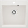 Deante EVORA Granitspüle 50 x 50 cm 1-Becken quadratisch hydrophob Alabaster