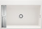 Deante MAGNETIC Granitspüle mit geräumigem Becken modular 76 x 52 cm Alabaster