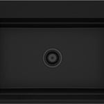 Deante MAGNETIC Granitspüle mit geräumigem Becken modular 76 x 52 cm Schwarz