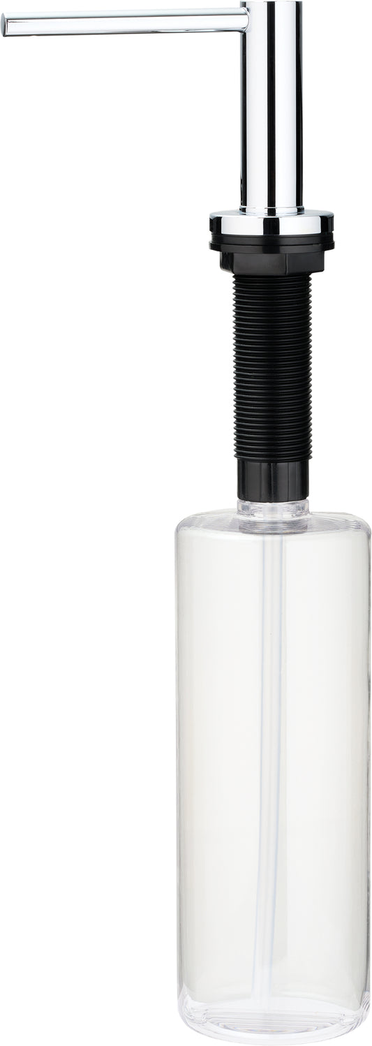 Deante ASTER Spülmittelspender für Küchenspülen mit 500 ml Flasche Chrom