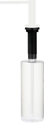 Deante ASTER Spülmittelspender für Küchenspülen mit 500 ml Flasche Weiß