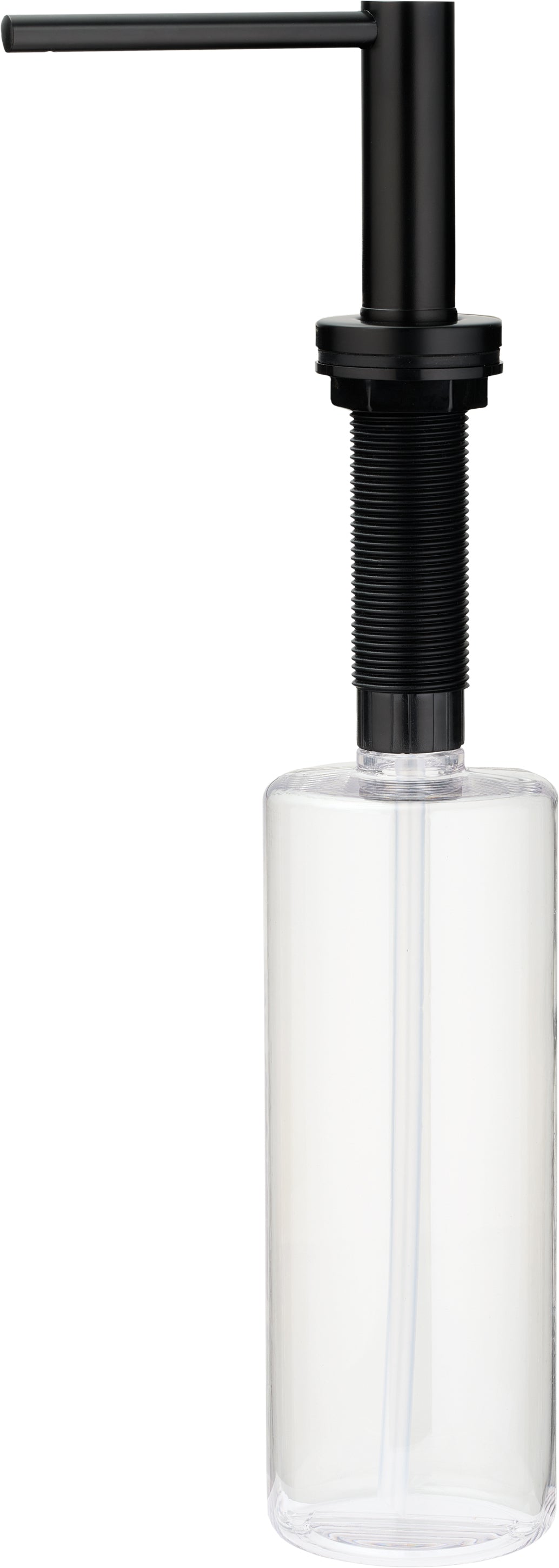 Deante ASTER Spülmittelspender für Küchenspülen mit 500 ml Flasche Schwarz