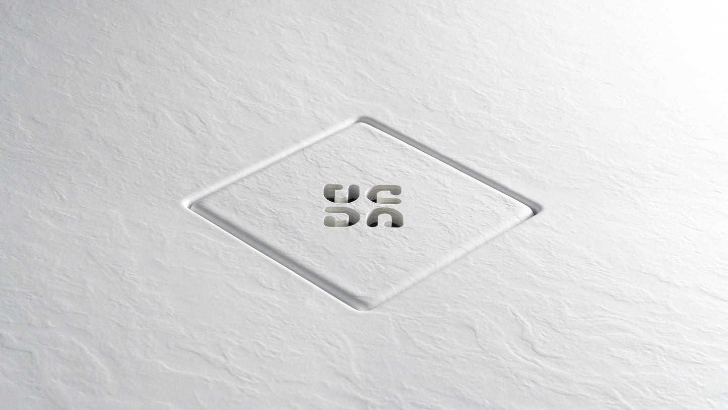 Deante SILIA Acryl-Duschwanne rechteckig 80 x 100 cm Weiß